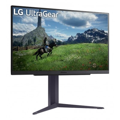 Monitor LG UltraGear 27GS85QX-B.AUE 27'' WQHD IPS HDMI DP USB-Hub 180Hz Grigio Scuro