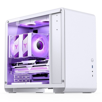 Case Jonsbo U4 Mini Micro-ATX Vetro Temperato Bianco