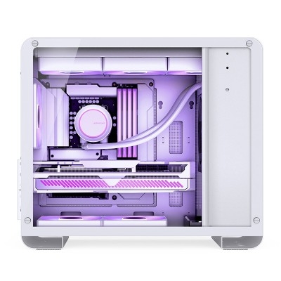 Case Jonsbo U4 Mini Micro-ATX Vetro Temperato Bianco