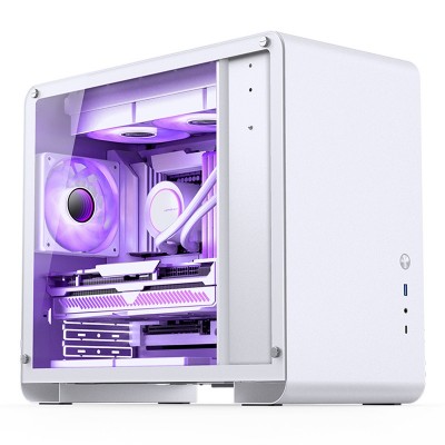 Case Jonsbo U4 Mini Micro-ATX Vetro Temperato Bianco