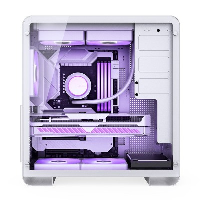 Case Jonsbo U4 Pro Midi-Tower Vetro Temperato Bianco