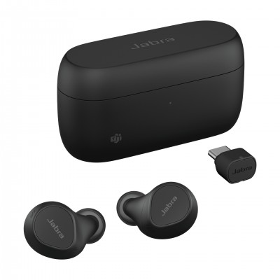 Evolve2 Buds (schwarz, MS, USB-C, Bluetooth)