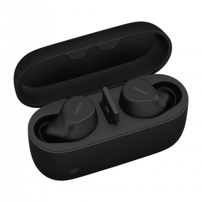 Evolve2 Buds (schwarz, MS, USB-A, Bluetooth)