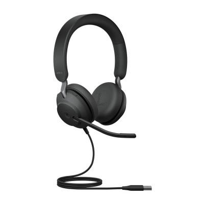 Evolve2 40 SE (schwarz, Stereo, USB-A, MS)