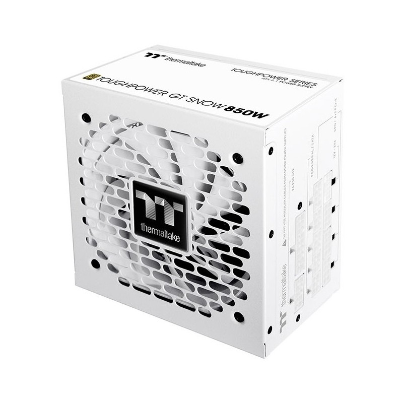 Toughpower GT Snow 850W (weiß, 1x 12-Pin High Power GPU, 4x PCIe, Kabelmanagement, 850 Watt)