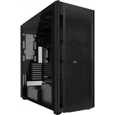 iCUE LINK 9000D Airflow  (schwarz, Tempered Glass)