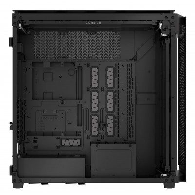 iCUE LINK 9000D Airflow  (schwarz, Tempered Glass)