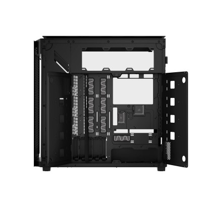 iCUE LINK 9000D Airflow  (schwarz, Tempered Glass)