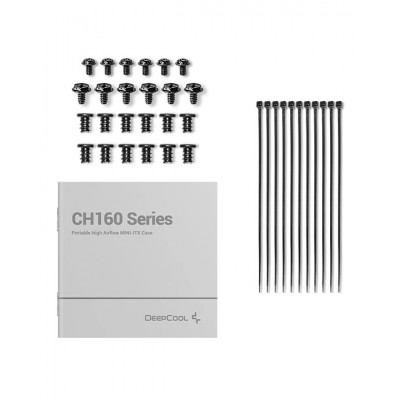 CH160  (schwarz, Tempered Glass)