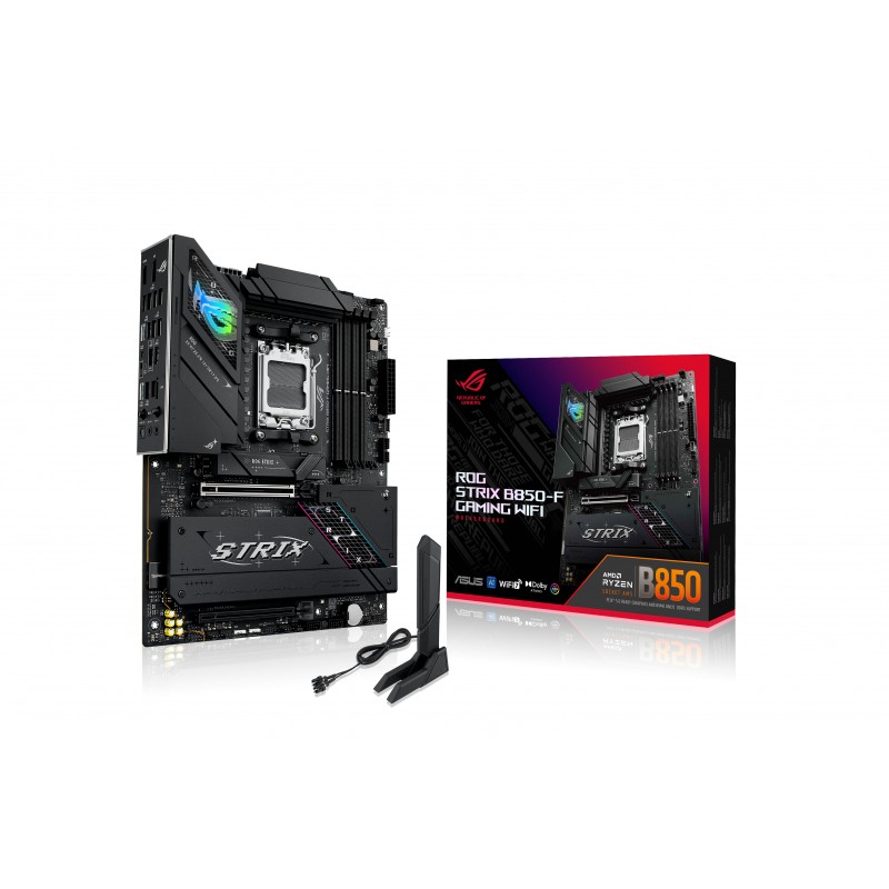 Scheda Madre Asus ROG STRIX B850-F Gaming Wifi AM5 DDR5 ATX Nero