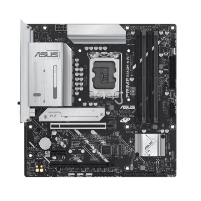 Scheda Madre ASUS Prime B860M-A WiFi LGA1851 Micro-ATX DDR5 Bianco