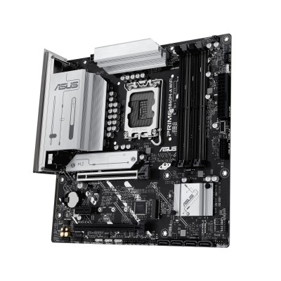 Scheda Madre ASUS Prime B860M-A WiFi LGA1851 Micro-ATX DDR5 Bianco