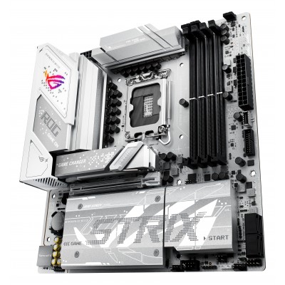 Scheda Madre ASUS ROG Strix B860-G Gaming WiFi LGA1851 Micro-ATX DDR5 Bianco