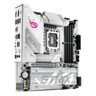 Scheda Madre ASUS ROG Strix B860-G Gaming WiFi LGA1851 Micro-ATX DDR5 Bianco