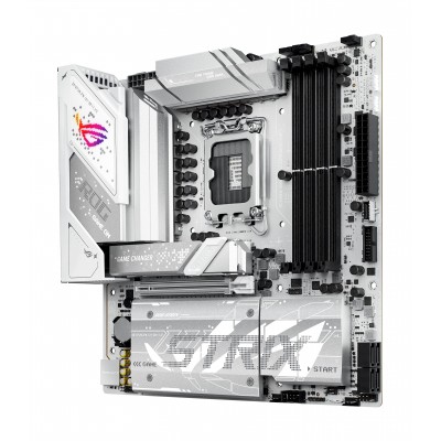 Scheda Madre ASUS ROG Strix B860-G Gaming WiFi LGA1851 Micro-ATX DDR5 Bianco