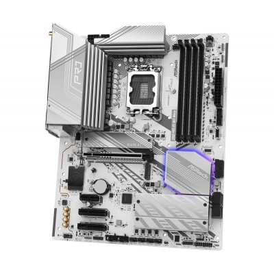 Scheda Madre ASRock Z890 Pro RS WiFi LGA1851 ATX  DDR5 Bianco