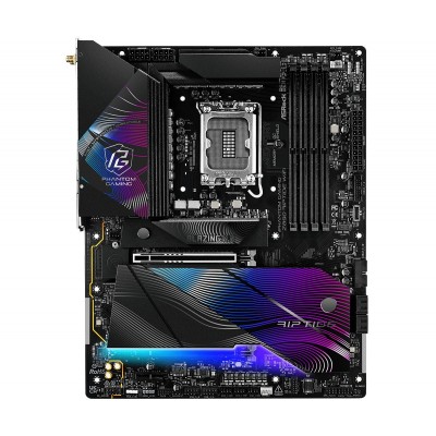 Scheda Madre ASRock Z890 Riptide Phantom Gaming WiFi LGA1851 ATX DDR5 Nero