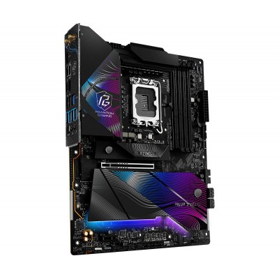 Scheda Madre ASRock Z890 Riptide Phantom Gaming WiFi LGA1851 ATX DDR5 Nero