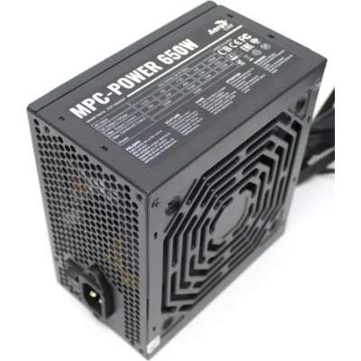 Alimentatore Aerocool MPC-POWER 650 W Nero