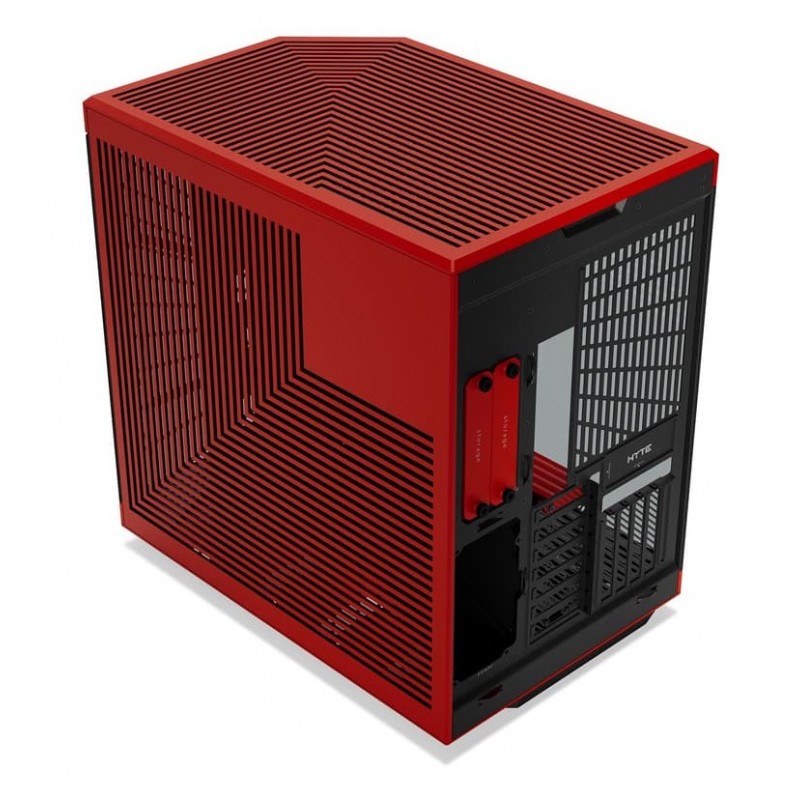 Case Hyte Y70 Touch Infinite Midi Tower Vetro Temperato Rosso Nero