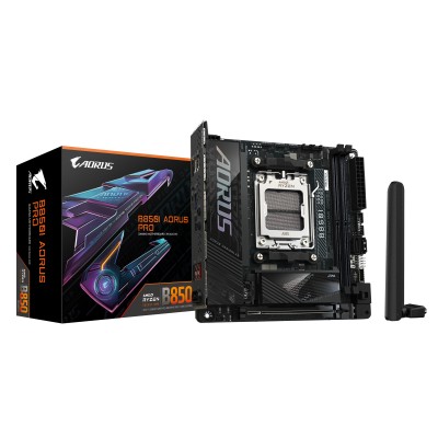 Scheda Madre GIGABYTE B850I Aorus Pro AM5 Mini-ITX DDR5 Nero