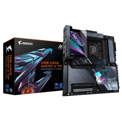 Scheda Madre GIGABYTE Z890 Aorus Master AI Top LGA1851 E-ATX DDR5