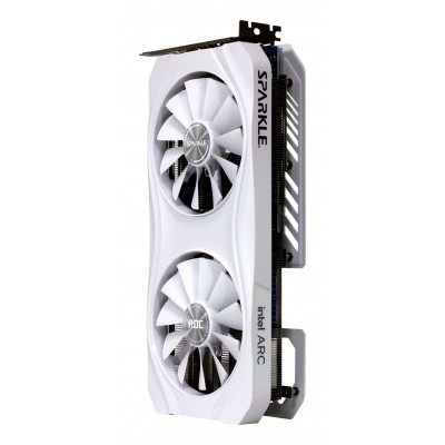 Scheda Video Sparkle Intel Arc A770 ROC Luna White OC 16GB Dual Fan GDDR6