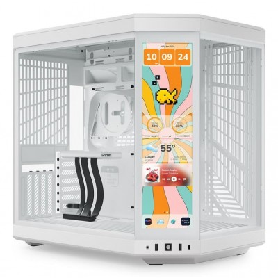 Case Hyte Y70 Touch Infinite Mifi Tower Vetro Temperato Bianco