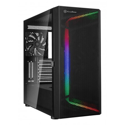 Case SilverStone SST-SEH1B-G - SETA H1 Midi-Tower Vetro Temperato Nero