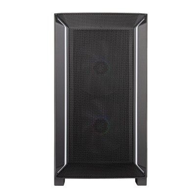 Case SilverStone FARA 312 Micro-ATX Vetro Temperato Nero