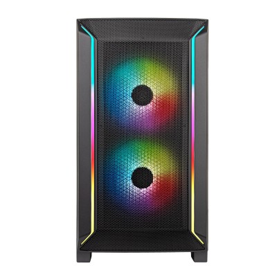 Case SilverStone FARA 312 Micro-ATX Vetro Temperato Nero