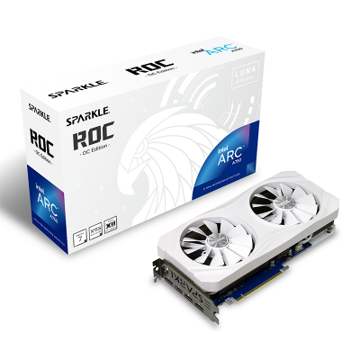 Scheda Video SPARKLE Intel ARC A750 8GB ROC Luna OC White Edition