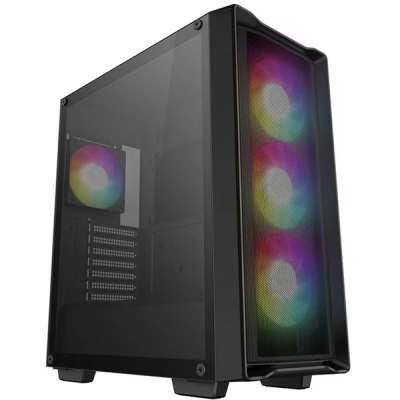 Case DeepCool CC560 MESH V2 Midi Tower Vetro Temperato Nero