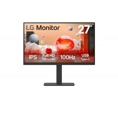 Monitor LG 27BA650-B.AEU 27'' FullHD IPS USB-C 100Hz Nero