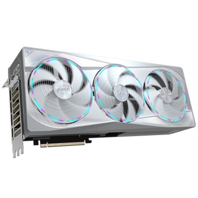 Scheda Video Gigabyte Aorus Nvidia GeForce RTX 5080 Master Ice 16GB GDDR7 Bianco