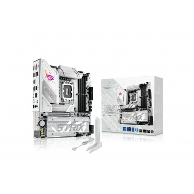 Scheda Madre ASUS ROG Strix B860-G Gaming WiFi LGA1851 Micro-ATX DDR5 Bianco