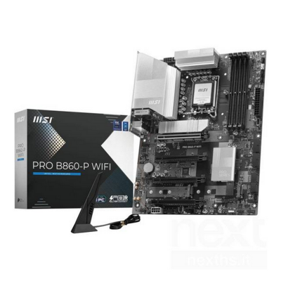 Scheda Madre MSI PRO B860-P Wi-Fi LGA 1851 ATX DDR5 Grigio