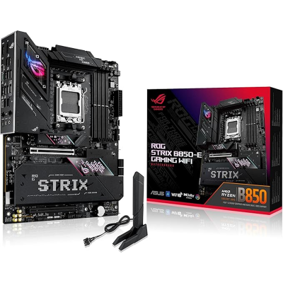 Scheda Madre Asus ROG STRIX B850-E Gaming Wifi AM5 DDR5 ATX Nero Scheda Madre Asus ROG STRIX B850-E Gaming Wifi AM5 DDR5 ATX Nero