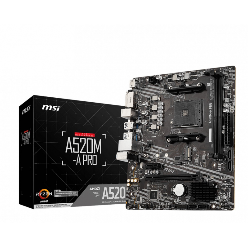 Scheda madre MSI A520M-A Pro socket AM4