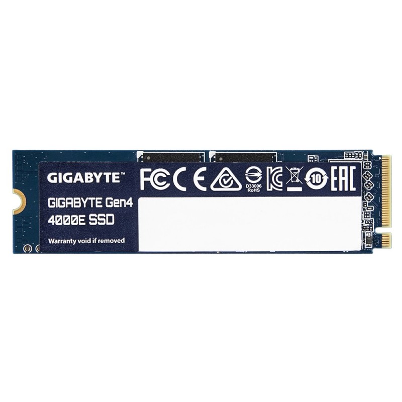 SSD GIGABYTE Gen4 4000E 500GB M.2 PCIe GE440E500G PCIe 4.0x4 NVME