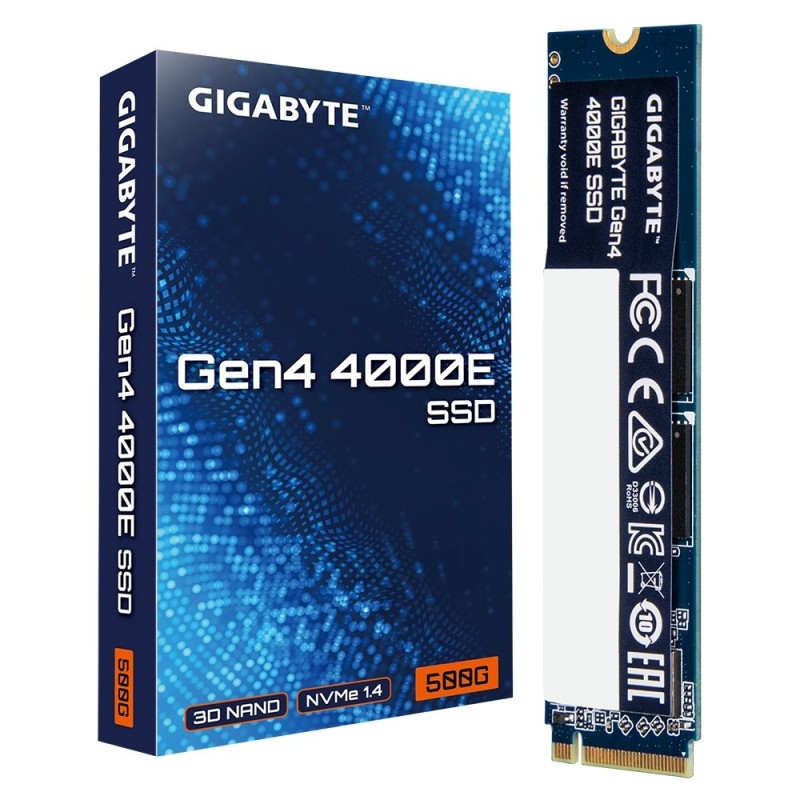 SSD GIGABYTE Gen4 4000E 500GB M.2 PCIe GE440E500G PCIe 4.0x4 NVME