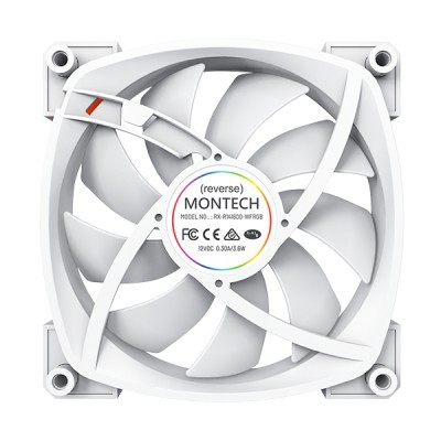 Ventola Montech RX140 PWM Bianco