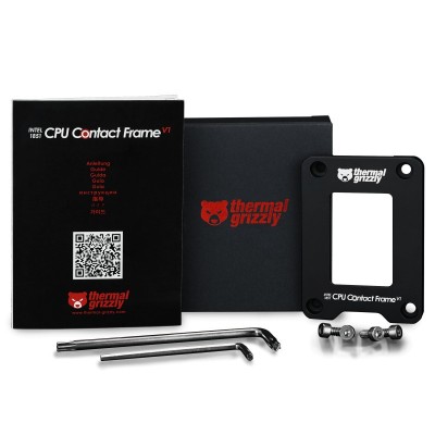 Contact Frame V1 Thermal Grizzly Intel 1851 Nero