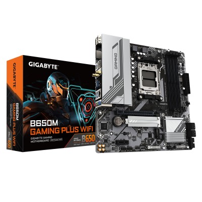 Scheda Madre Gigabyte GA-B650M GAMING PLUS WF AM5 (D) Scheda Madre Gigabyte GA-B650M GAMING PLUS WF AM5 (D)