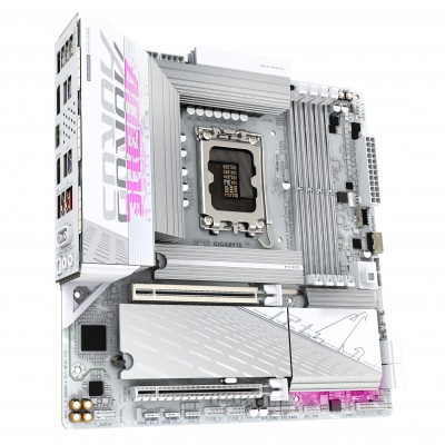 Scheda Madre GIGABYTE B860M Aorus Elite WiFi6E ICE LGA1851Micro-ATX DDR5 Bianco