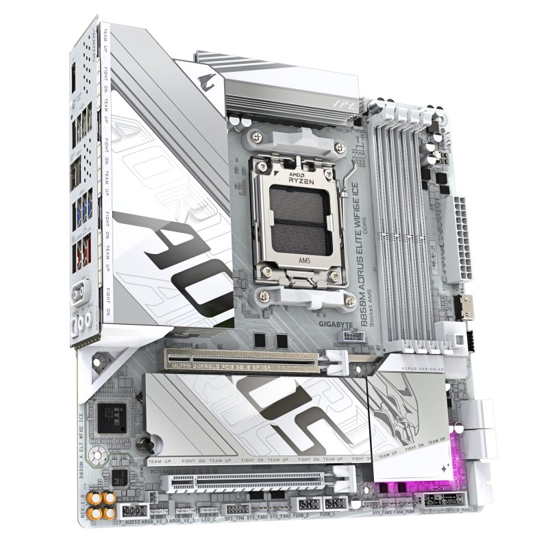 Scheda Madre Gigabyte GA-B850M A ELT WF6E ICE AM5 (D)