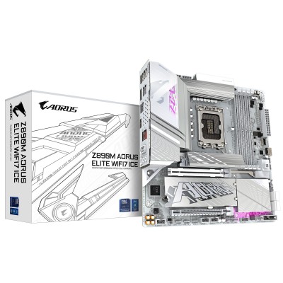 Scheda Madre Gigabyte GA-Z890M A ELITE WF7 ICE LGA 1851 (D)