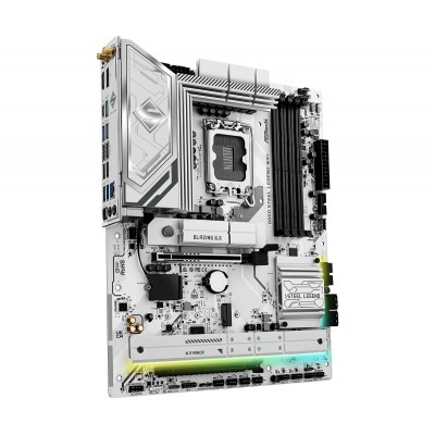 Scheda Madre ASROCK B860 Steel Legend WiFi LGA 1851 DDR5 ATX Bianco