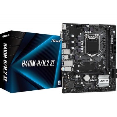 Scheda Madre ASROCK H410M-H M.2 SE LGA 1151 DDR4 Micro ATX Scheda Madre ASROCK H410M-H M.2 SE LGA 1151 DDR4 Micro ATX