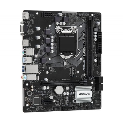 Scheda Madre ASROCK H410M-H M.2 SE LGA 1151 DDR4 Micro ATX Scheda Madre ASROCK H410M-H M.2 SE LGA 1151 DDR4 Micro ATX